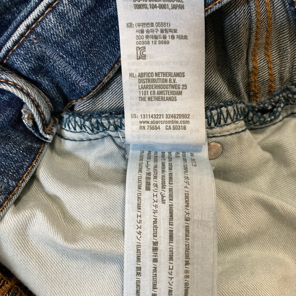 Abercrombie & Fitch Women’s Jeans Signature Strech Skinny 31w 32L - Picture 15 of 16